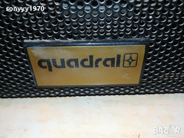 QUADRAL SONOLOGUE STATUS 10-ВНОС GERMANY 1606221215, снимка 13 - Тонколони - 37103958