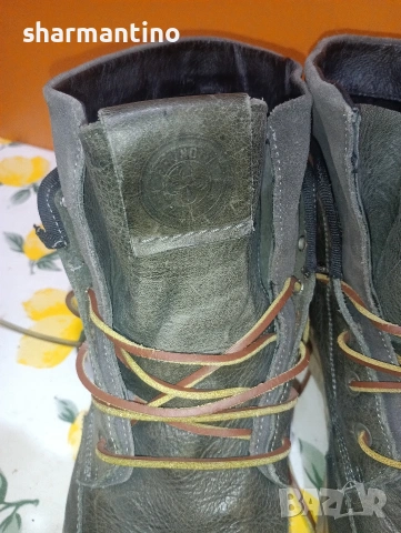 Brunotti N 46 кожени боти, снимка 4 - Мъжки боти - 53468619