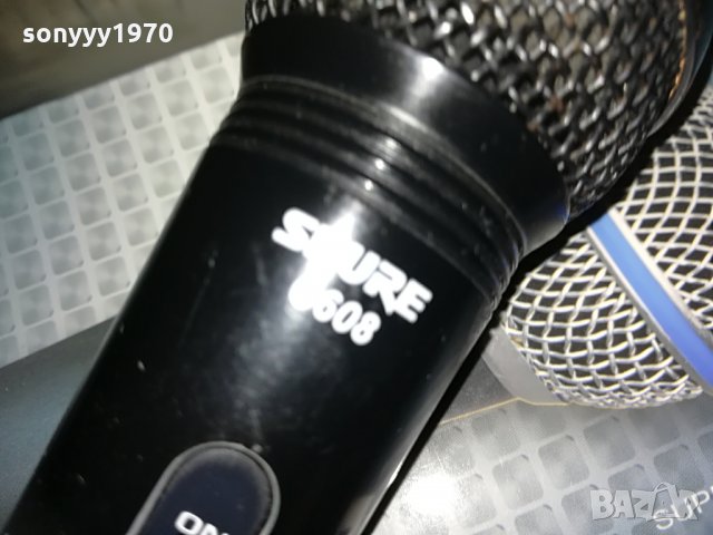 shure c608 profi mic-комплект, снимка 4 - Микрофони - 28960220