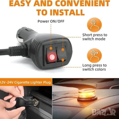 LED сигнална лампа, снимка 3 - Аксесоари и консумативи - 48871700