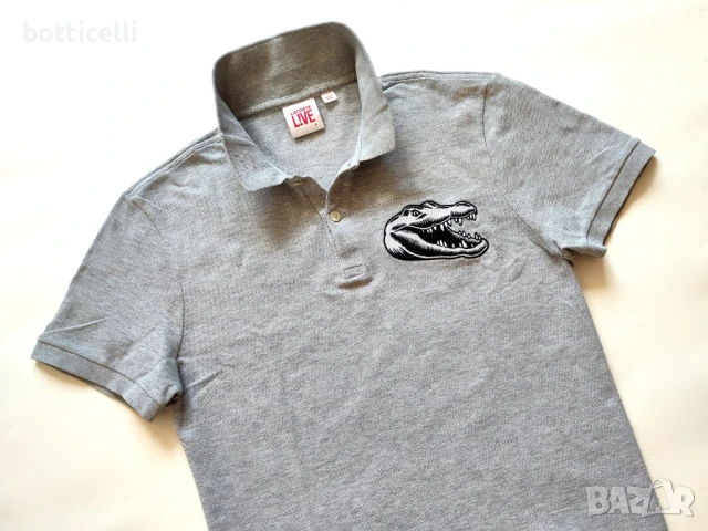 Lacoste LIVE! Cotton Polo Shirt Mens -M- оригинална мъжка тениска , снимка 10 - Тениски - 51085745