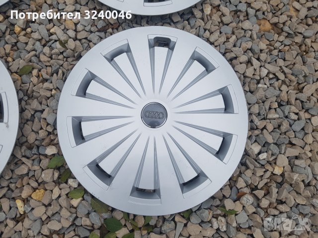 4 бр. Оригинални тасове за Ауди 16 цола, снимка 2 - Аксесоари и консумативи - 43251364