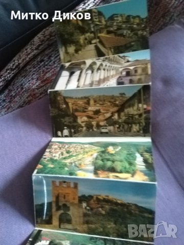 Велико Търново албум 9 броя картички 150х75мм, снимка 5 - Колекции - 43906946