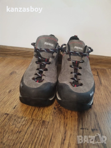Meindl Literock GORE-TEX® Hiking Shoes Men granite - мъжки трекинг обувки 44.5, снимка 10 - Маратонки - 52309559