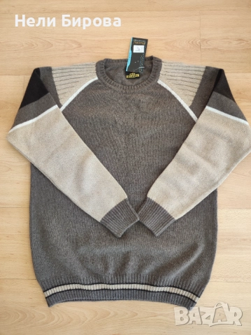 Зимен мъжки пуловер, размер М