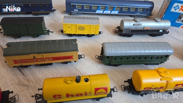 25 х вагони H0 (1:87) Lima, Jouef, Märklin, Roco, Fleischmann (най-ниската цена!!) , снимка 6 - Други ценни предмети - 53047329