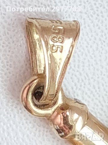 Дамски златен кръст 14 К , снимка 8 - Колиета, медальони, синджири - 33072185