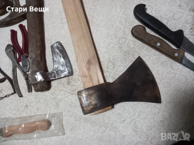 Ножове стари дърводелски инструменти и други, снимка 5 - Ножове - 53240994
