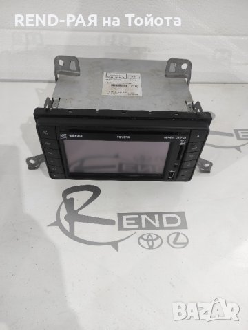 Навигация TNS510 PZ445-00333-01 86113-60v860 Toyota 