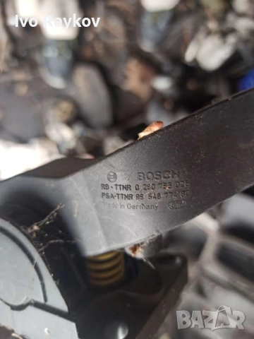 Газ педал за Peugeot 206 0280755026 , 9654877480 , снимка 3 - Части - 52923484