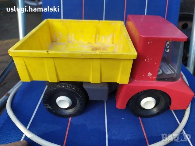 Стара руска играчка/камион, снимка 5 - Антикварни и старинни предмети - 52792845
