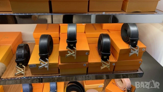 колани от естествена кожа в кутия louis vuitton , снимка 6 - Колани - 51273241