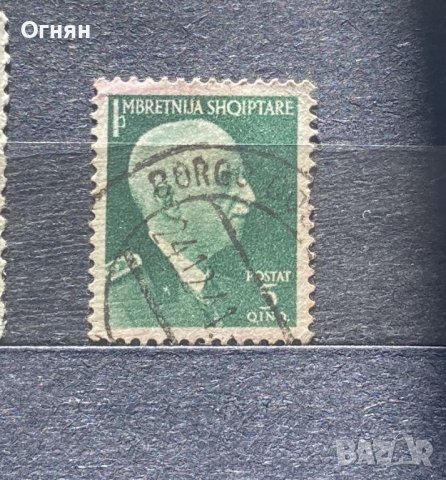  Пощенска марка Албания - Италианска окупация 1939-40, снимка 1 - Филателия - 43905856