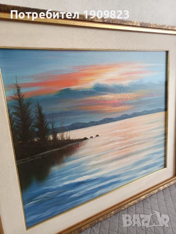 Голяма маслена картина , снимка 4 - Картини - 50494477