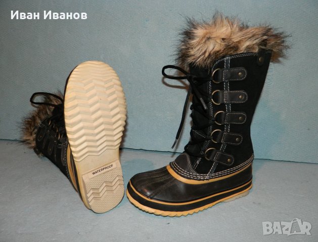 ботуши  Sorel Joan Of Arctic NL1540-010  номер 38 2/3, снимка 6 - Дамски ботуши - 34853611