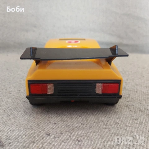 Стара Рядка Българска Соц Пластмасова Играчка на Батерии Кола Мерцедес C111, снимка 8 - Колекции - 51217025