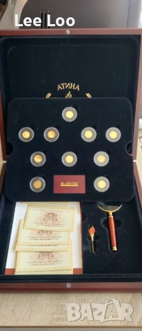 Атина 2004-Сет от 10 Златни монети