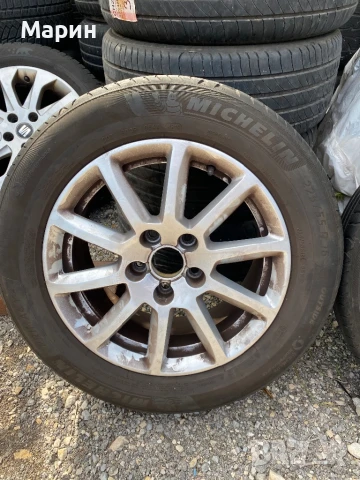 Леи джанти оригинални Audi 16 цола, снимка 6 - Гуми и джанти - 51195296