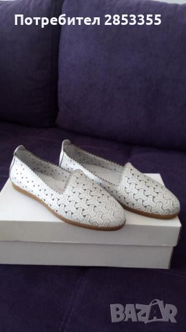 Дамски обувки естествена кожа, снимка 3 - Дамски ежедневни обувки - 32509451