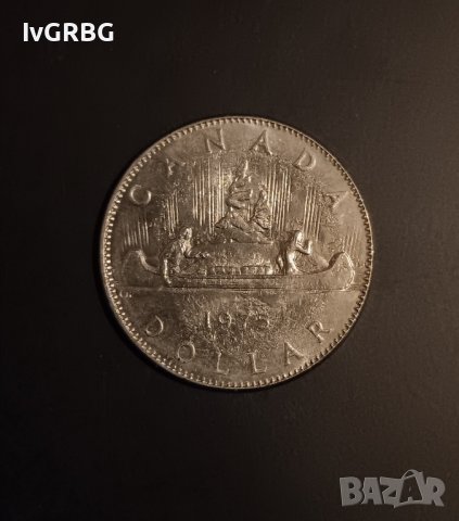 1 долар Канада 1975 , един долар Канада  , Елизабет II  Монета от Канада, снимка 4 - Нумизматика и бонистика - 43854786