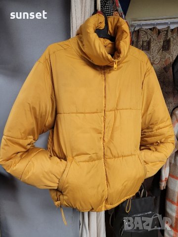 жълто топло,късо яке- XL