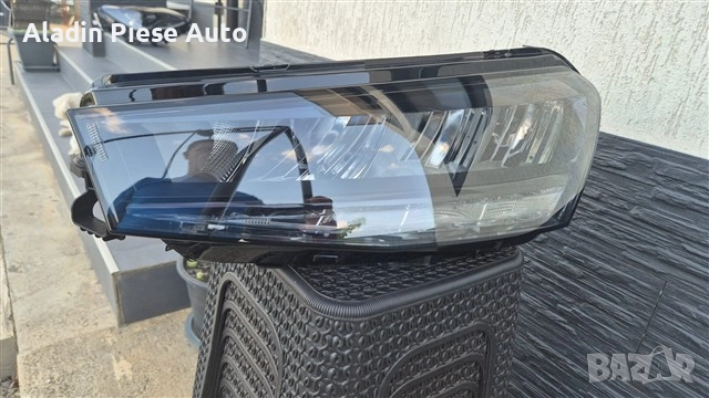 Ляв фар Skoda Fabia 4 Full LED година 2021 2022 2023 2024 код 6VB941015 , снимка 3 - Аксесоари и консумативи - 51579491