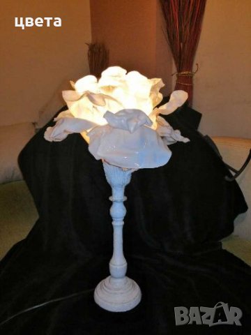 Авторска нощна лампа роза