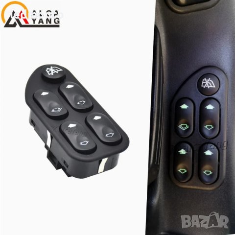 Бутон за Ел. Стъкла 7S6514529AA за Форд Ranger Fiesta Ecosport Mitsubishi Space , снимка 2 - Части - 42993141