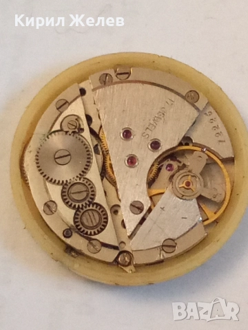 Механизъм с циферблат от стар ръчен часовник 52137, снимка 6 - Мъжки - 52300307