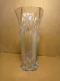 стъклена винтидж ваза за цветя , снимка 1