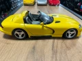 Метална колекционерска колички BBURAGO DODGE VIPER SRT CAbrio 1:18, снимка 2