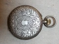 джобен сребърен часовник , снимка 2