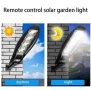Соларна лампа SOLAR DRAGON със сензор за движение и дистанционно управление 777N, снимка 3