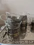 Чаши за чай и поднос, снимка 8