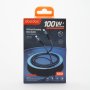 100W 1m кабел за данни за бързо зареждане от Type-C към Type-C, снимка 1
