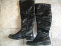 №37-Дамски Зимни Високи Ботуши-Кожа-С Вълна Вътре-Български-Ползвани-LEMAX, снимка 7