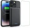 Калъф за батерия за iPhone 14Plus/14Pro Max/13Pro Max, мощен 8600mAh преносим, снимка 1