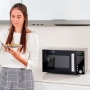 Микровълнова с грил Black+Decker – 23L, 900W, 9 автоматични програми, 5 нива на мощност., снимка 10