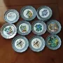 Чинийки за стена,подложки,калаени, снимка 2