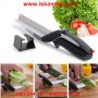 Ножица 2 в 1 за зеленчуци и месо Clever Cutter + дъска , снимка 3