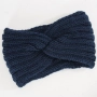 Дамски плетена лента за глава с усукване, снимка 13