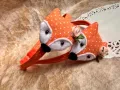 Диадема с лисица Оранжева диадема Аксесоари за коса Ръчна Изработка, снимка 4