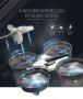 Mини дрон H36 Mini RC, 3D акробатика, 4 резервни перки, Сив, снимка 14