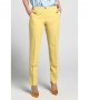 Дамски панталон в жълто марка Foggy - 2XL, снимка 1 - Панталони - 37809461