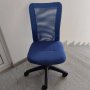 Детски офис стол в синьо Interlink внос от Германия последна бройка, снимка 1 - Столове - 38469341