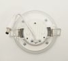 LED COB луничка за вграждане - кръг, 6W бяла светлина с LED драйвер, снимка 2