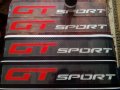 GT sport аксесоари за кола автомобил емблема капачки стикер лепенка, снимка 14