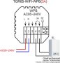 BeOk WiFi смарт термостат 3А, снимка 3