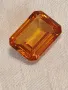 Голям Естествен Цитрин Правоъгълна шлифовка 21,6 ct, снимка 2