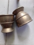 Три месингови чаши на стойка., снимка 4